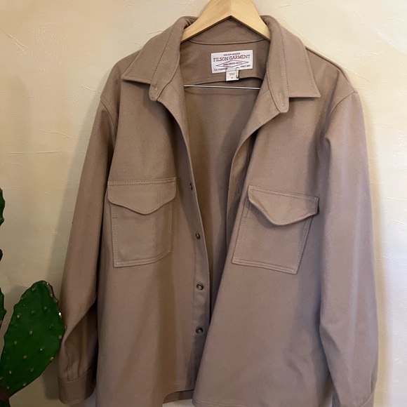 FILSON jac shirt 100% virgin wool - vintage camel - Picture 2 of 5